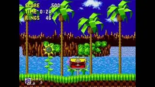 Green Hill Zone 24s - Sonic 1 Speedrun