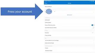 How to Sign Out OneDrive in iPad