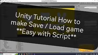 Unity Tutorial How to make Save Game progress and Continue Button **Easy with Script