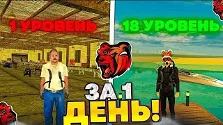 18 УРОВЕНЬ ЗА 1 ДЕНЬ! ЭТО ЛЕГКО - КАК ПОДНЯТЬ УРОВЕНЬ НА BLACK RUSSIA ! (crmp mobile)