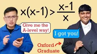 Revisiting my first A-level maths question (by an Oxford graduate)