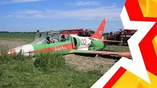 Emergency landing of the aircraft L-39 in the song: Nikolay Anisimov - 
