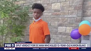 Split verdict for DC man who shot, killed 13-year-old boy