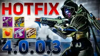 Hotfix 4.0.0.3 (Ascendant Alloys, Wellspring Drops, & Gambit Changes) | Destiny 2 Witch Queen