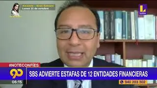 🚨 ¡Atención! SBS advierte estafas de 12 entidades financieras