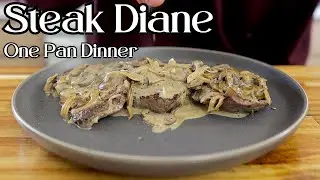 STEAK DIANE - Delicious One Pan Meal That TASTES LIKE HEAVEN 🤌🤌🤌