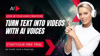 Turn Text into Videos with AI Voices for FREE