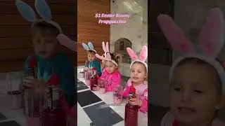 🐰Twins Make $1 Easter Bunny Frappuccinos! Are They Bunny-tastic or Bunny Flop?🥤