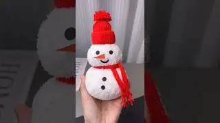 Easy Snowman Craft | Easy Christmas Craft | Christmas Decorations DIY | Paper Snowman kaise banate