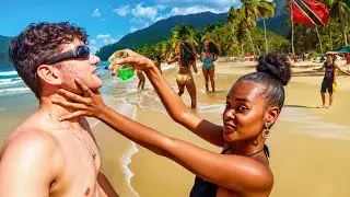 Misbehaving in Trinidad's Wildest Beach!🇹🇹