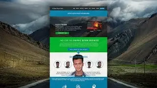 How to Design a Portfolio Website - Photoshop Tutorial