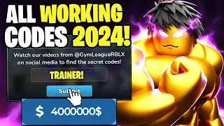 *NEW* ALL WORKING CODES FOR GYM LEAGUE IN 2024! ROBLOX GYM LEAGUE CODES