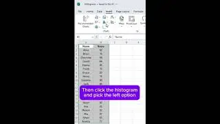 Master histograms in under a minute! #histograms #excel #microsoft #spreadsheets