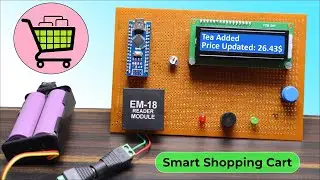 Smart Shopping Card with Automatic Billing System using RFID & Arduino