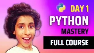 Python Mastery Full Course For Beginners - PRINT FUNCTION - Day 1 
