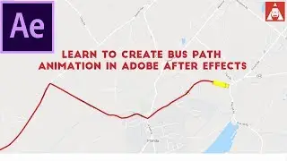 After Effects Tutorial | Path Animation- Move Any Object Along A Custom Path