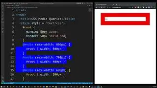 CSS Media Queries Min and Max (how to use)