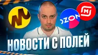 Новости с полей, что происходит с Ozon, Яндекс Маркет и Магнит маркет.