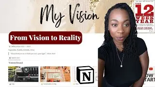 Vision Board 2023 in NOTION | Preparing for the New Year