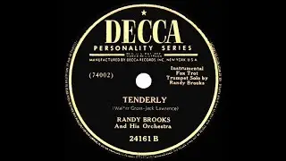 1947 HITS ARCHIVE: Tenderly - Randy Brooks (instrumental)