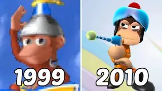 Evolution of Ape Escape Games 1999-2010