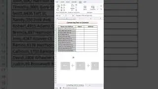Convert Text to Columns 