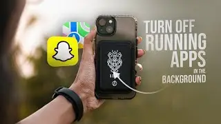 How Do I Turn Off Apps Running in the Background on my iPhone (tutorial)