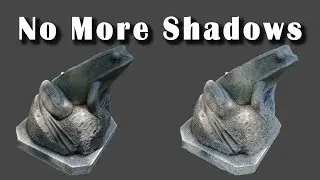 Remove Shadows From 3D Scans for Free!