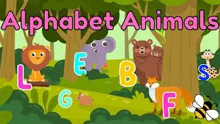 Alphabet Animals Kids Song | Animal Music For Children