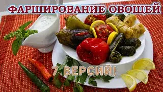 7 ВЕРСИИЙ ФАРШИРОВАНИЯ ОВОЩЕЙ: С МЯСОМ И БЕЗ - СКОРО ЛЕТО, СДЕЛАЙТЕ ЕГО ВКУСНЫМ!