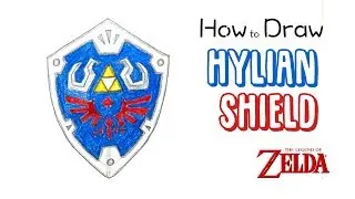 How to Draw the Hylian Shield from The Legend of Zelda