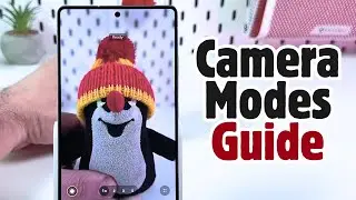 Samsung Galaxy S25 Ultra - How to Switch Between Camera Modes (Photo, Video, Night, Portrait)