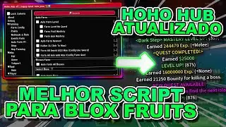 🔥 VAZEI O MELHOR SCRIPT PARA BLOX FRUITS FUNCIONANDO - HOHO HUB ATUALIZADO! 🔥