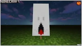 ✔ Minecraft: How to Build a Scary Ghost Banner (Halloween 2022)