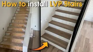 How to install LVP Stairs DIY