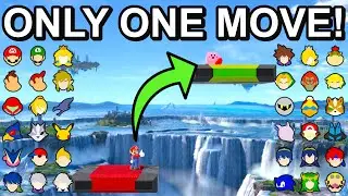 Who Can Go UP By Using Only ONE MOVE ? - Super Smash Bros. Ultimate