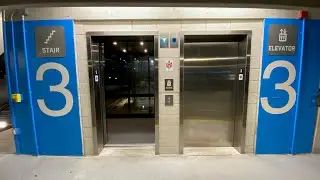 Epic OTIS Gen 3 Elevators at the HIve Garage in Pittsburgh PA