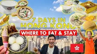 WHERE TO EAT AND STAY in Hong Kong  🇭🇰 | 7 Days in HK Part 2