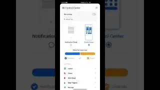 download new control center working in any XIAOMI phone download  || apk on  telegram #shorts