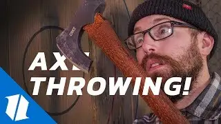 Axe Throwing: Our New Favorite Sport! | Knife Banter Ep. 43