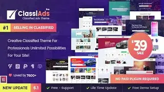 Classiads - Classified Ads WordPress Theme Free Download