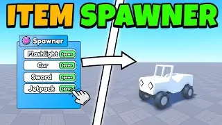 HOW TO MAKE A ITEM SPAWNER | Roblox Studio (FULL GUIDE + CUSTOMIZABLE)