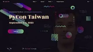 大會開幕 Opening (Day 1)｜Winnie & Pochun｜PyCon TW 2023