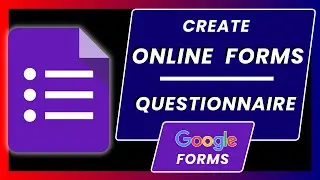 Create Online Forms Questionnaire Google Forms Online Survey Forms How to Use Google Forms