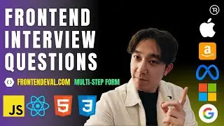 Frontend Interview Question and Answer with a FAANG Engineer - Multi-Step Form | frontendeval
