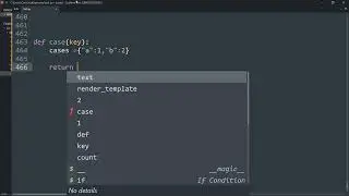 Use switch case in Python !