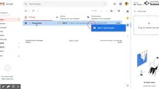 Using the new Tasks side bar in new Gmail