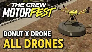 All Drone Collectibles (Donut x Drone) - The Crew Motorfest