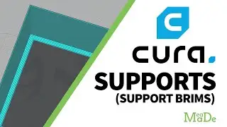 Cura Support Settings: Using Support Brim for Better Adhesion to the Print Bed