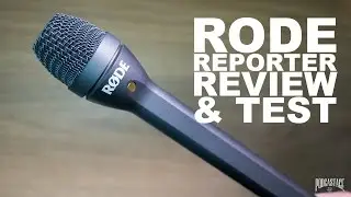 Rode Reporter Omnidirectional Dynamic Mic Review / Test